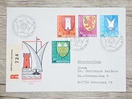 CL18 Enveloppe + Timbre Suisse 1981