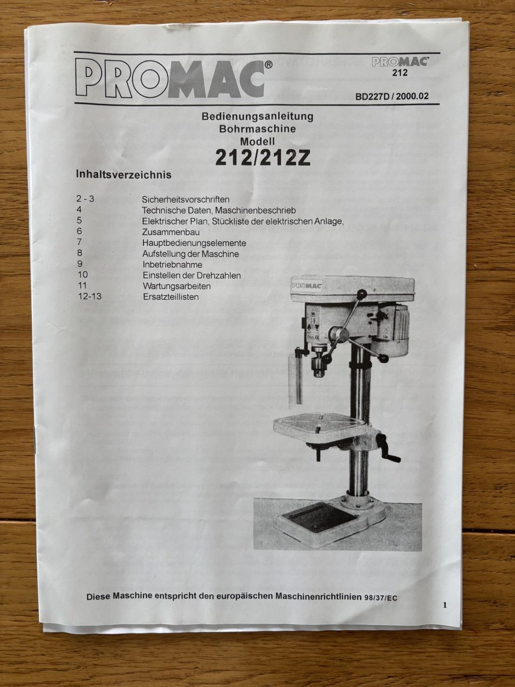 Promac Perceuses: Tischbohrmaschine ProMac – D'occasion à Bätterkinden par joh_yf7g 4