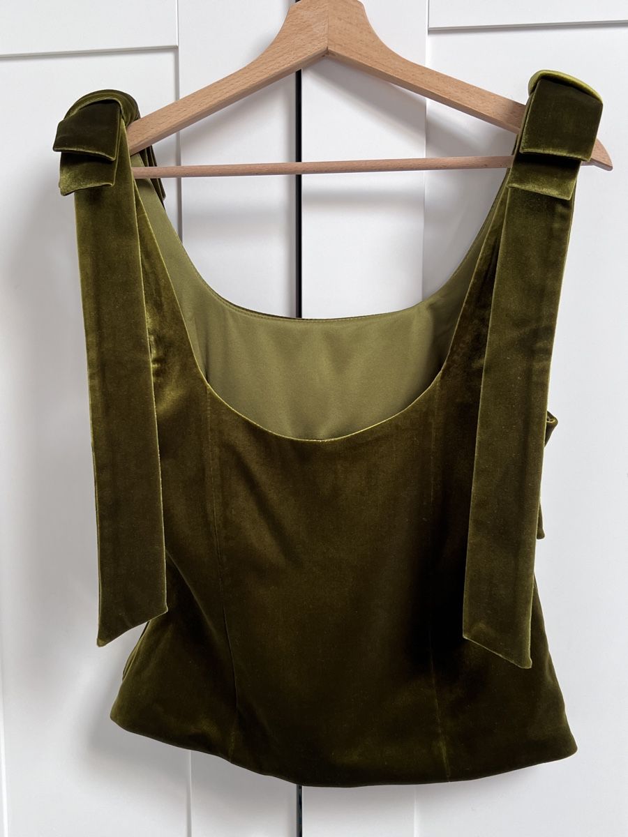 Zara Top: Samttop Zara Grösse S mit Etikett – Nuovo e nell'imballaggio originale da Menzingen venduto da nas_6ncr 4