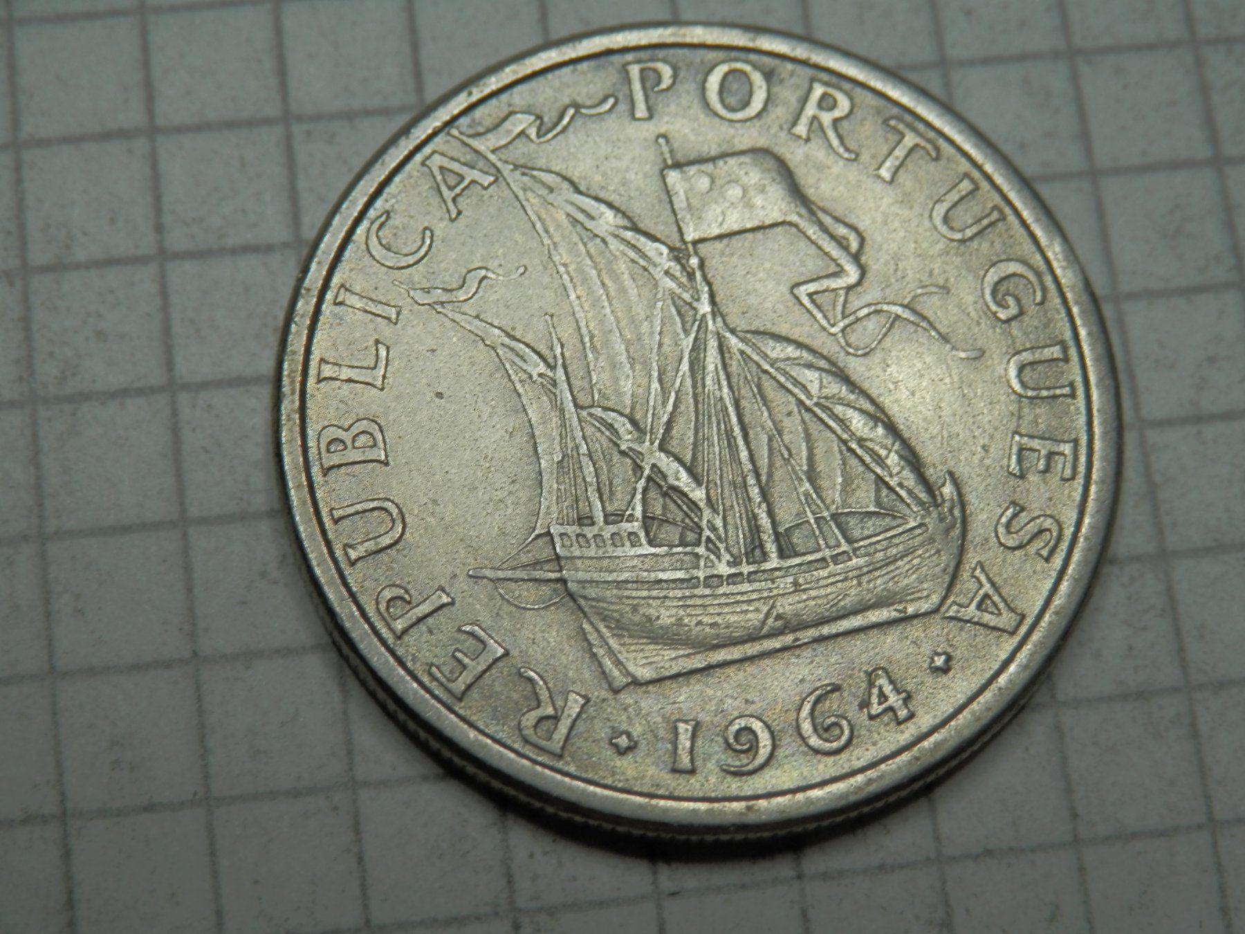 Alle Münzen: Portugal 5 Escudos, 1964 – Gebraucht aus Weiach von weiach81