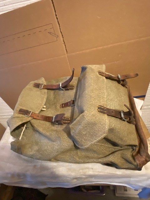 Schweizer Armee Zaini: MILITÄR RUCKSACK 1955  CH ARMEE – Usato da Chur venduto da silbermon 6