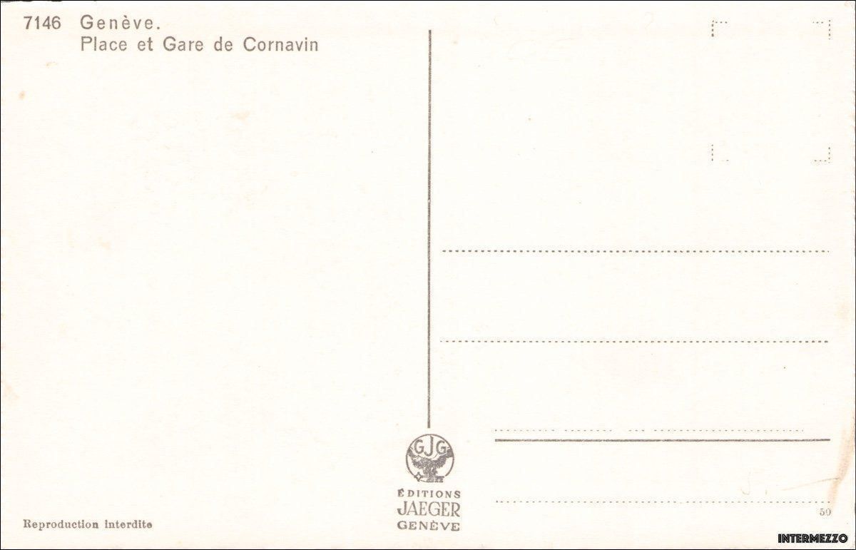 Cartoline postali: Genf // Tram Bus Gare // Bahnhof – Usato da Basel venduto da intermezzo12 1