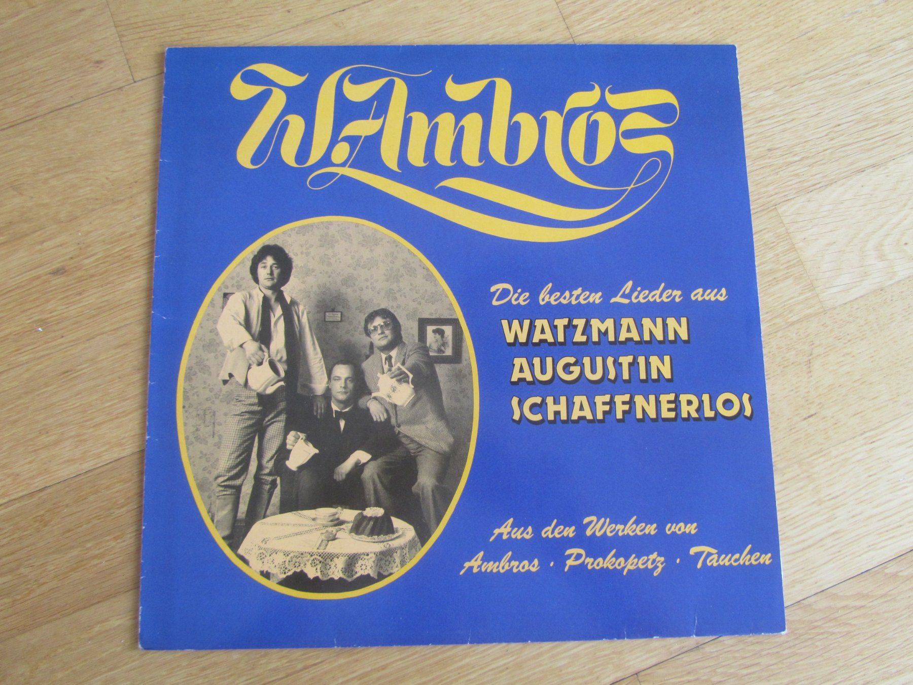 Dischi in vinile: WOLFGANG AMBROS:  Watzmann / Augustin / Schaffnerlos – Usato da Seengen venduto da mikelele
