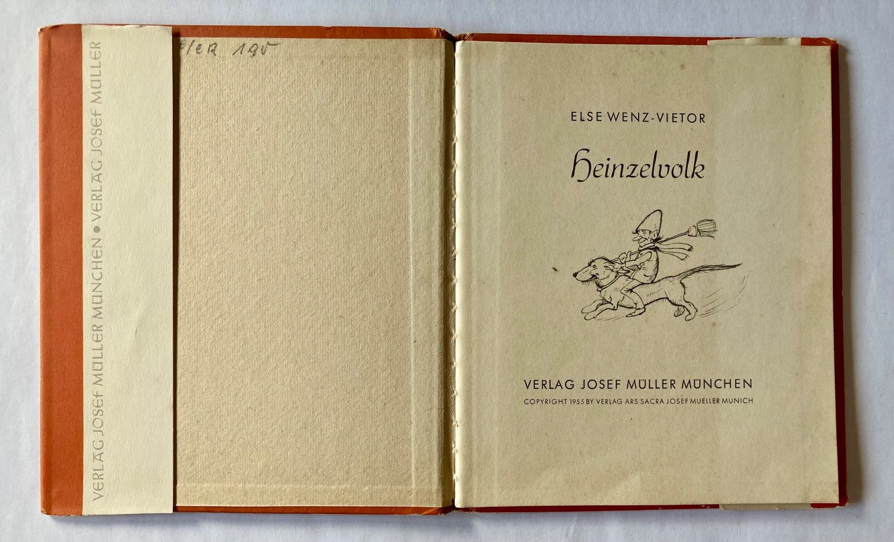 Libri: Heinzelvolk - Else Wenz - Vietor – Usato da Bubendorf venduto da Alpenheidi 3