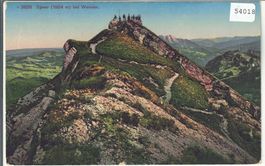 Speer bei Weesen - animee - Litho