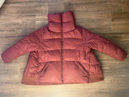 Rundholz Daunenjacke oversized wine Gr. L / XL