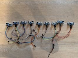 9x Ultraschallsensor HC-SR04 – Konvolut, mit Kabeln