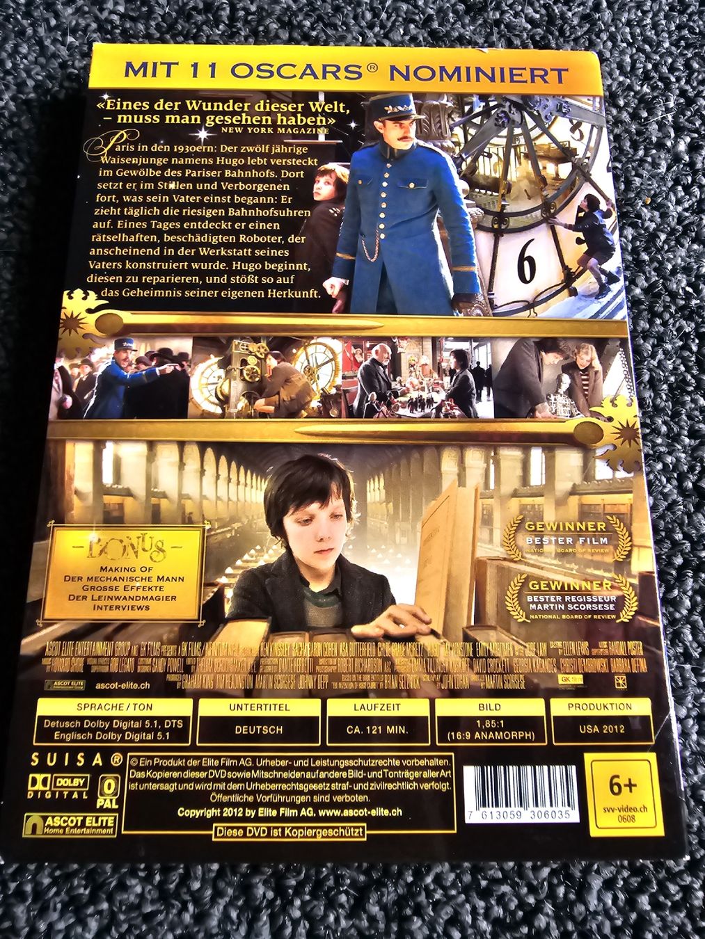 Tutti i DVDs: DVD Hugo (23190) – Usato da Ruswil venduto da jan_bxl5 1