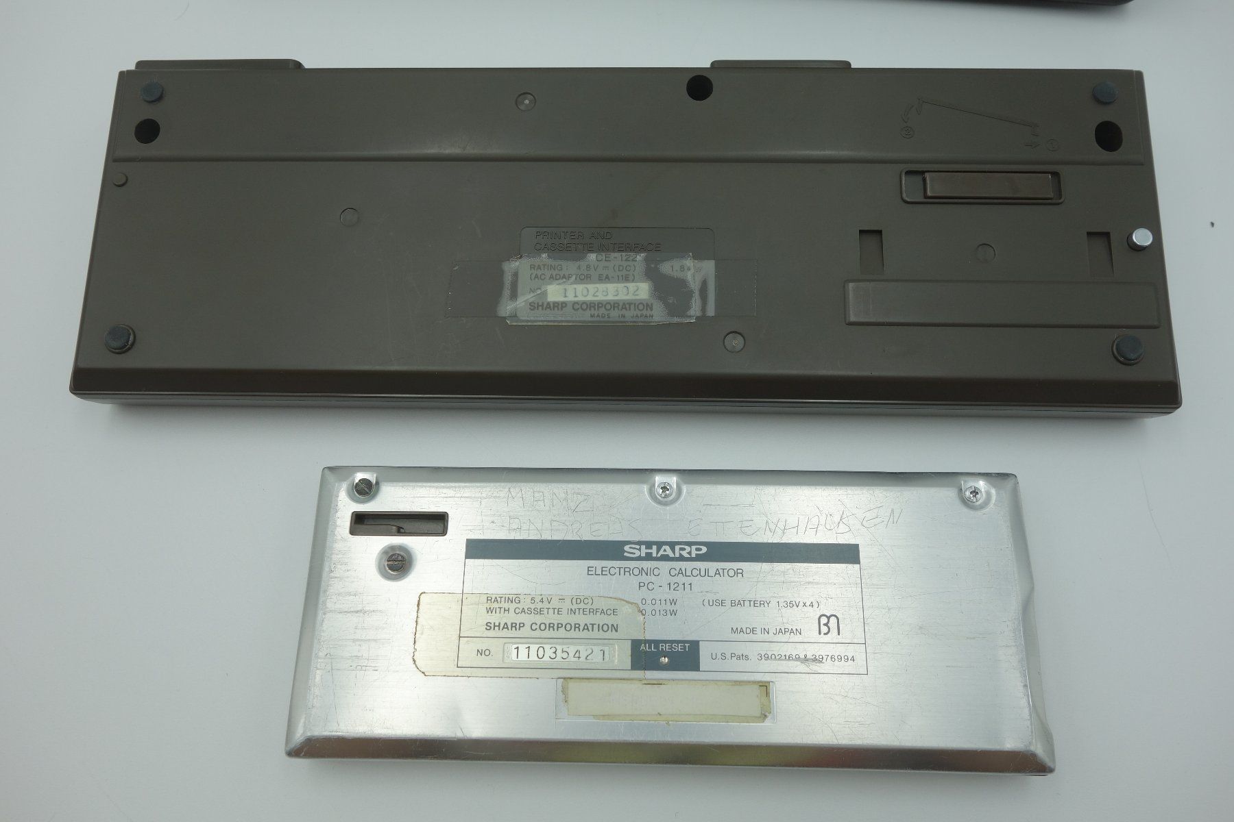 Sharp Taschenrechner: Sharp PC-1212, Taschenrechner Pocket Computer – Defekt aus Wil SG von  4