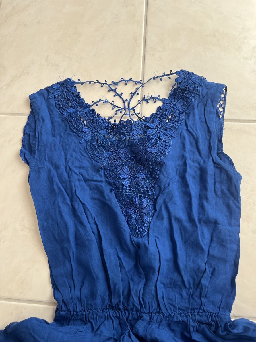 Vestiti: Blaues Damen-Maxikleid, Grösse S – Usato da Bretzwil venduto da Olga_KroXa 4