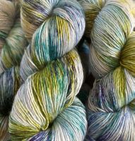 Laine merino & soie 100g