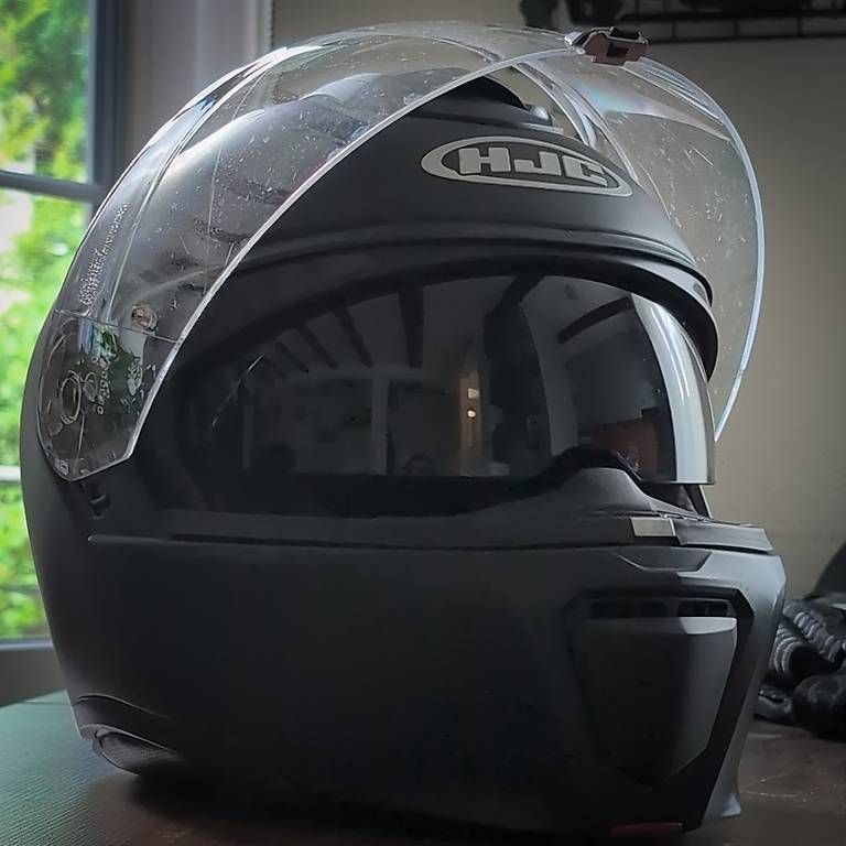 Caschi & visiere: HJC Helm, Handschuhe & Rückenpanzer – Usato da Rapperswil SG venduto da Xana_hol