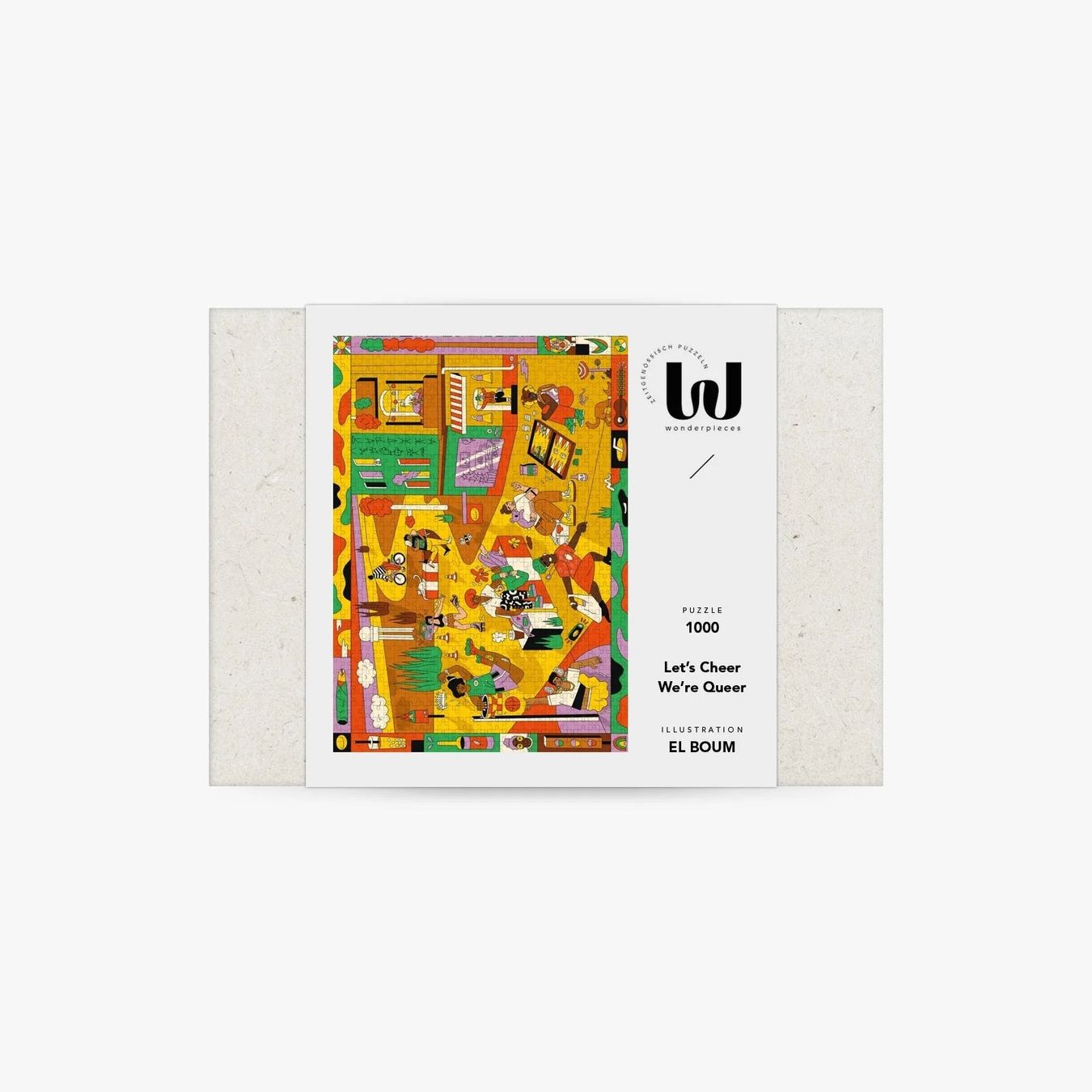 Puzzle: Puzzle 1000, Let's Cheer, We're Queer – Nuovo e nell'imballaggio originale da Frauenfeld venduto da gabri001 1