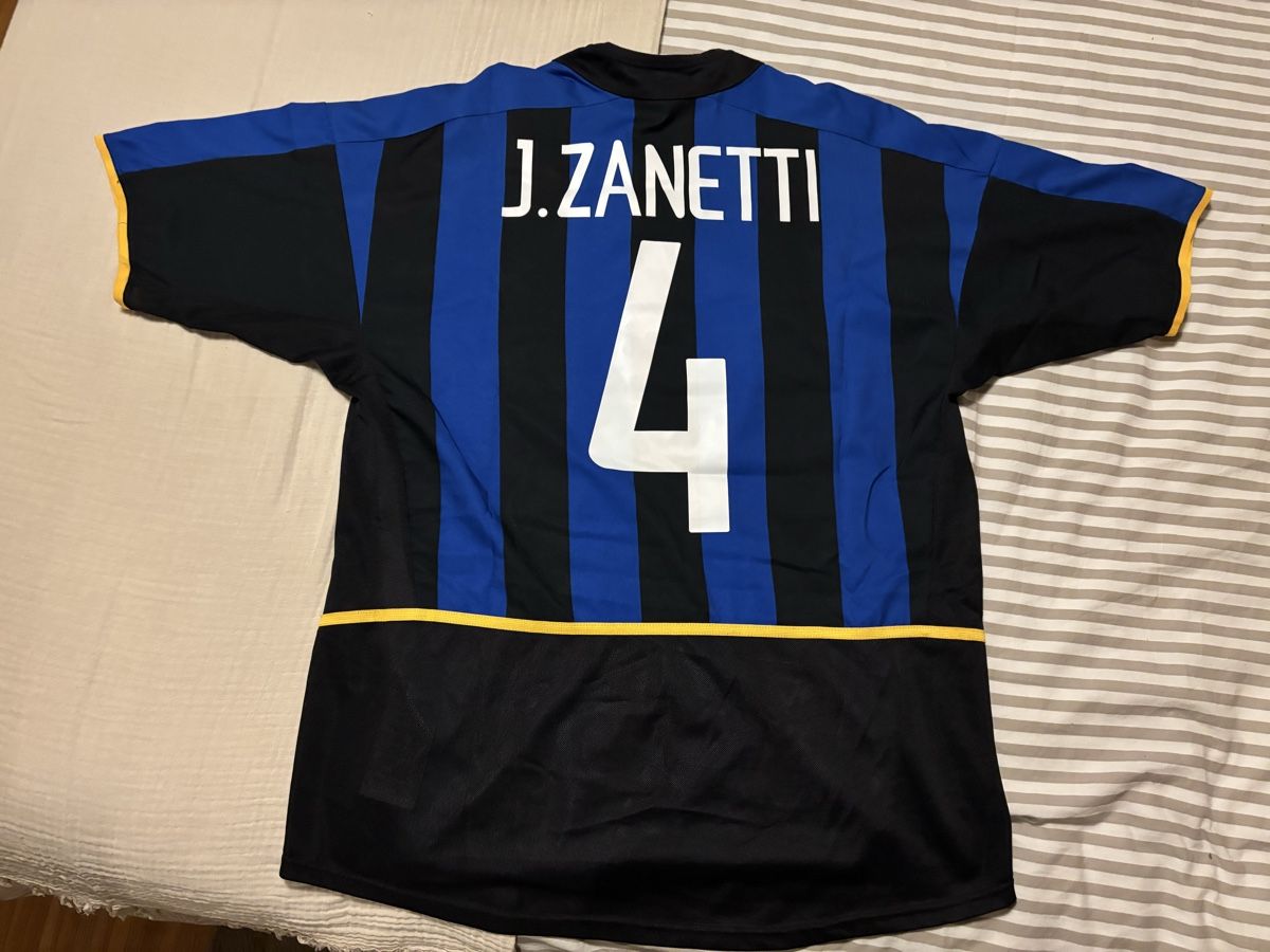 Nike Canottiere & Pantaloni: Inter n4 Zanetti maillot – Usato da Le Grand-Saconnex venduto da focamix 2