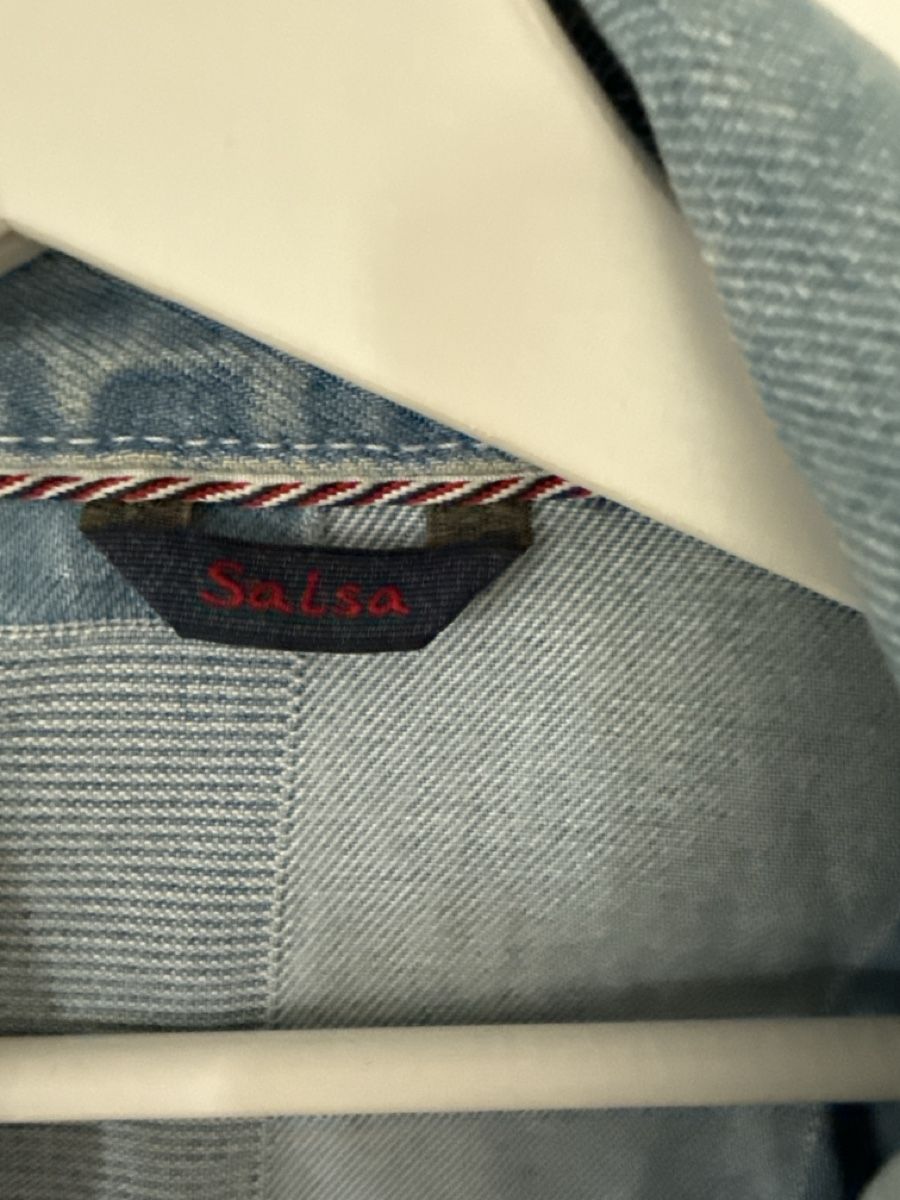 Blusen: Salsa Jeansjacke / Hemd im Patchwork! – Gebraucht aus Riedholz von nlu_dn2q 1