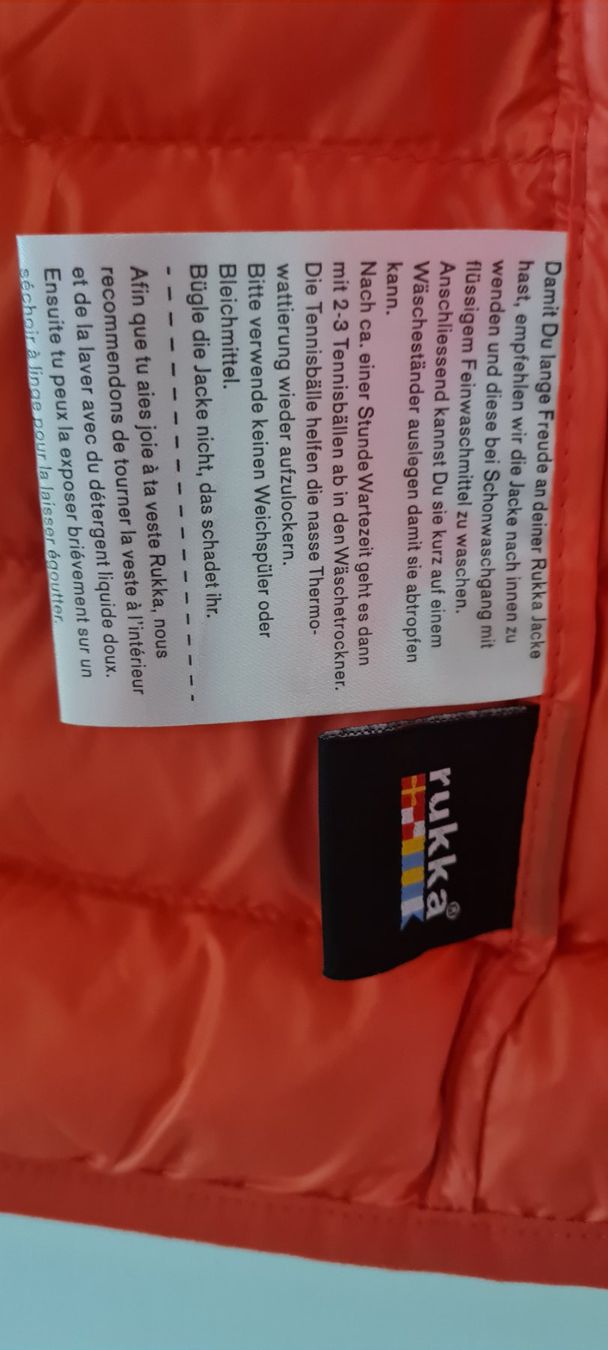 Rukka Giacche: Rukka Pac Jac Damen Thermo Jacke Grösse 38 – Usato da Bäriswil BE venduto da irwu 3