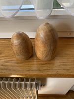 Holzeier Deko Set 2 Stck. guter Zustand