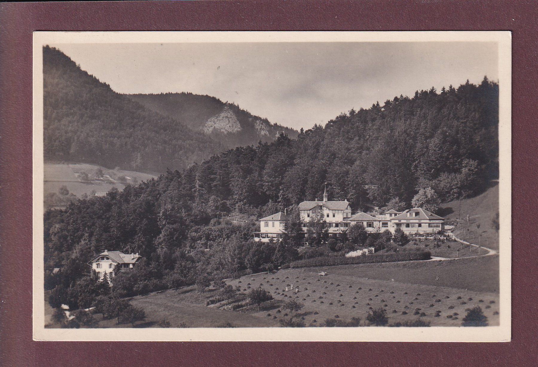 Cartoline postali: LANGENBRUCK - Sanatorium Erzenberg – Usato da Pully venduto da nicecards