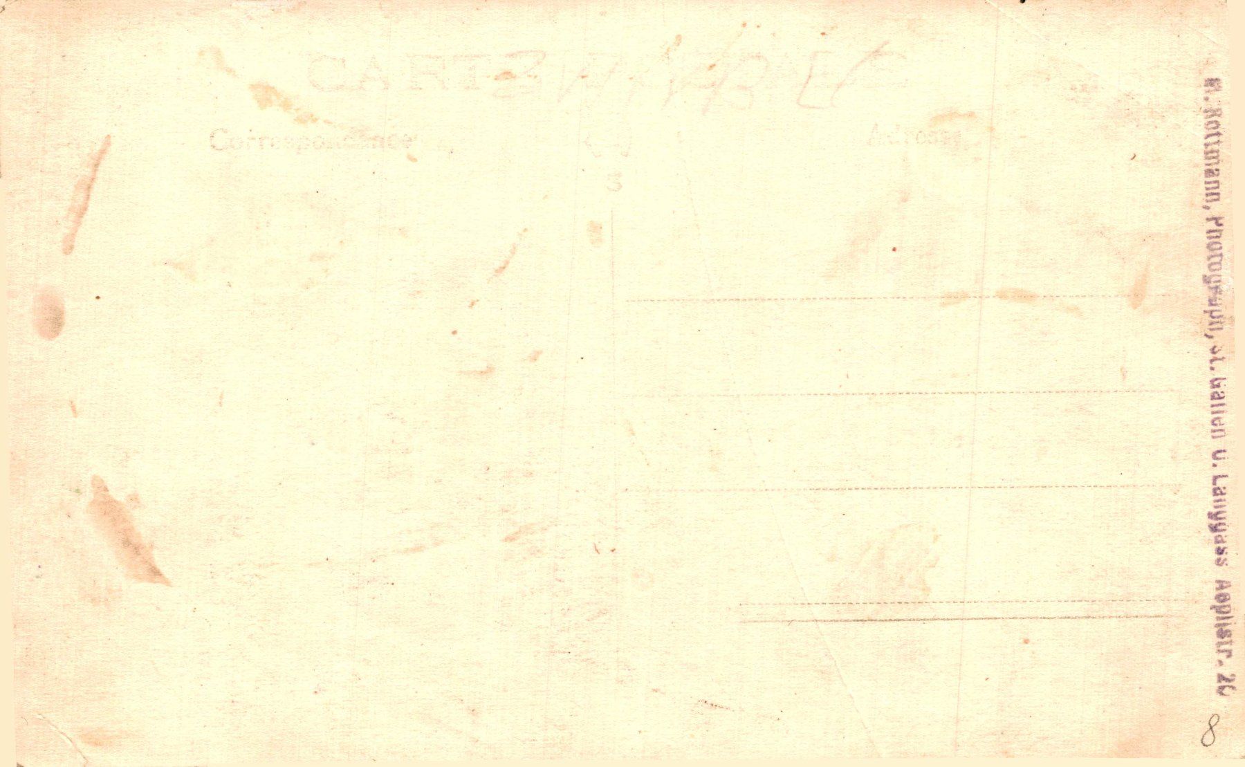 Cartoline postali: St. Gallen. Schulklasse mit Lehrer – Usato da Bronschhofen venduto da Astore 1