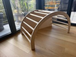 Kletterbogen Fitwood Holz natur guter Zustand