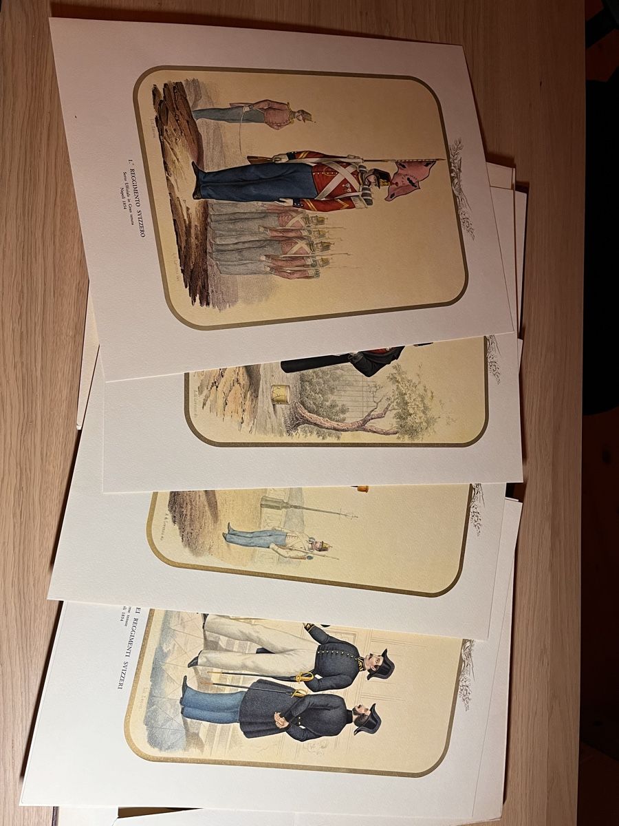Libri: Schweizer Regimenter Neapel Fremde Dienste Eidgenossen – Usato da Maienfeld venduto da DivicoHelveticus 6