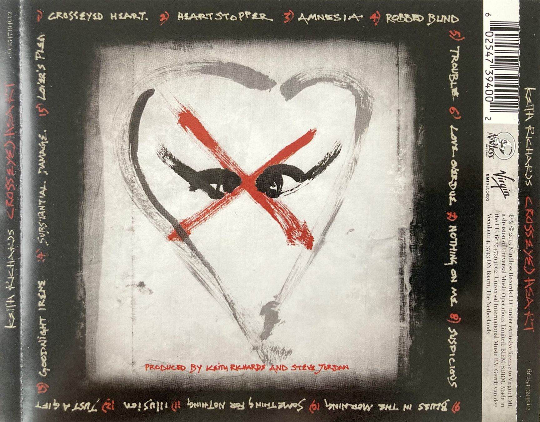 CDs: ROLLING STONES / KEITH RICHARDS - CROSSEYED HEART – Gebraucht aus Bottens von hotter-than-hell 1