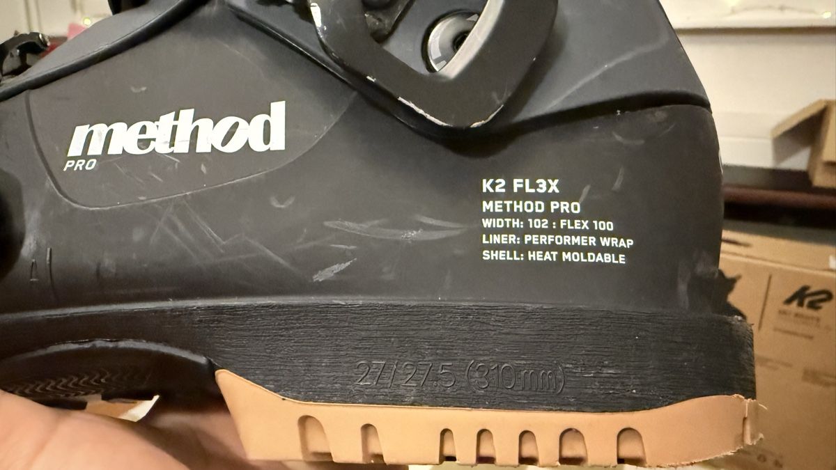 K2 Sci: K2 Method Pro Ski Boots Size 27.5 Flex 100 – Usato da Lausanne venduto da pau_t9p7 6
