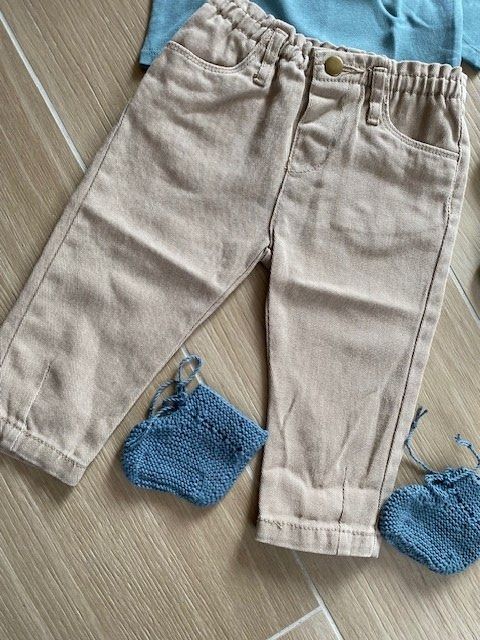 Lotti & Set di vestiti: neues Baby Set Gr. 62/68 "Elefäntli" – Nuovo (secondo la descrizione) da Staufen venduto da Nasli 3