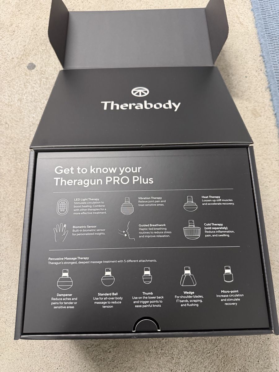 Therabody Dispositivi per massaggi: Theragun Pro Plus mit Pro Cold Attachement – Nuovo (secondo la descrizione) da Schmerikon venduto da jen_ml8q 1