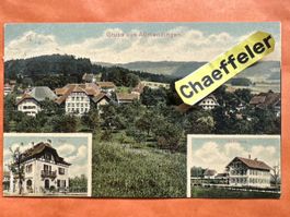 Alte Ansichtskarte Allmendingen, gelaufen 1914, Top Zustand!