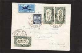 Flugbrief : Pakistan - Winterthur , gel. 1931