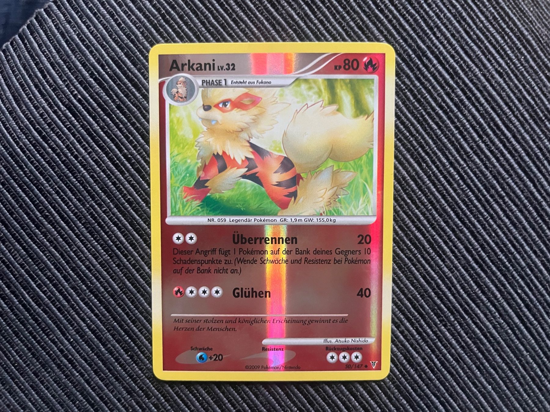 Pokémon Carte collezionabili: Pokemon Arkani Reverse Holo Platin Ultimative Sieger NM – Nuovo (secondo la descrizione) da Wabern venduto da Collectfun