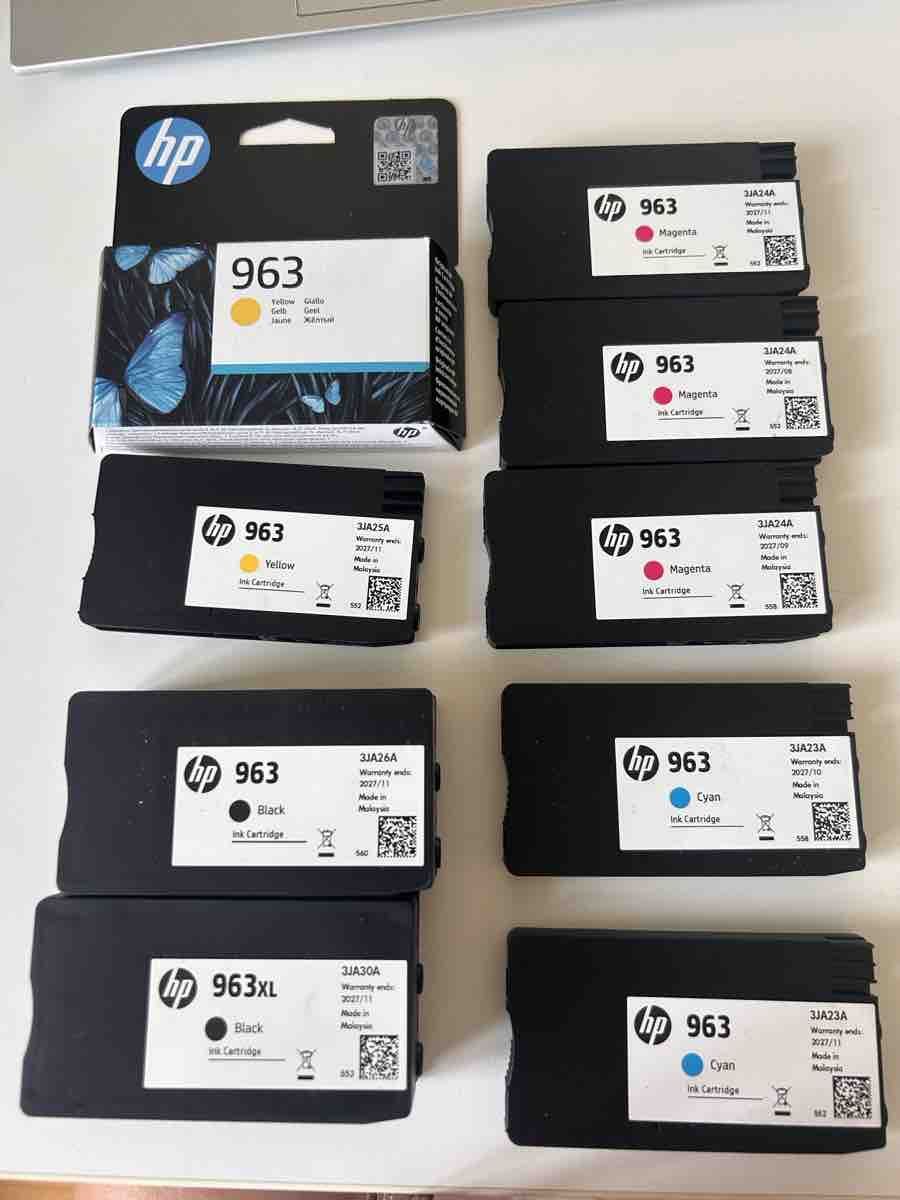 Hewlett Packard Cartucce per stampanti & toner: HP 963 Tintenpatronen Set gebraucht – Usato da Kehrsiten venduto da fot_55m5