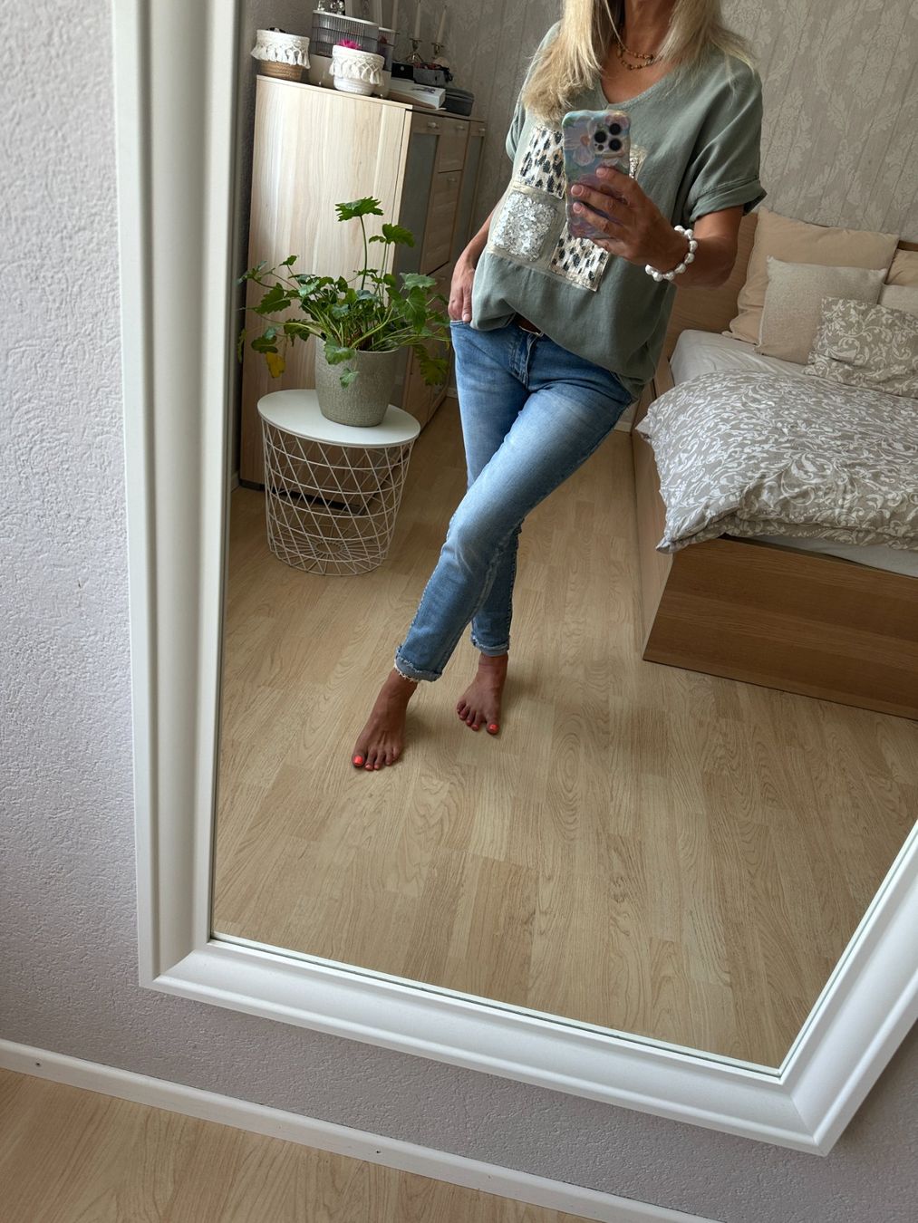 Camicette: Mega coole Bluse aus Leinen + Cotton Gr.M-L – Usato da Oberwil-Lieli venduto da Svetlana28 1