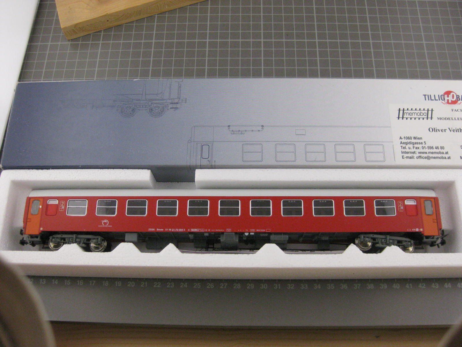 Tillig Modellini di ferrovie: Tillig 501031 ZSSK Bmee 2. Klasse – Usato da Malters venduto da Marosko 7