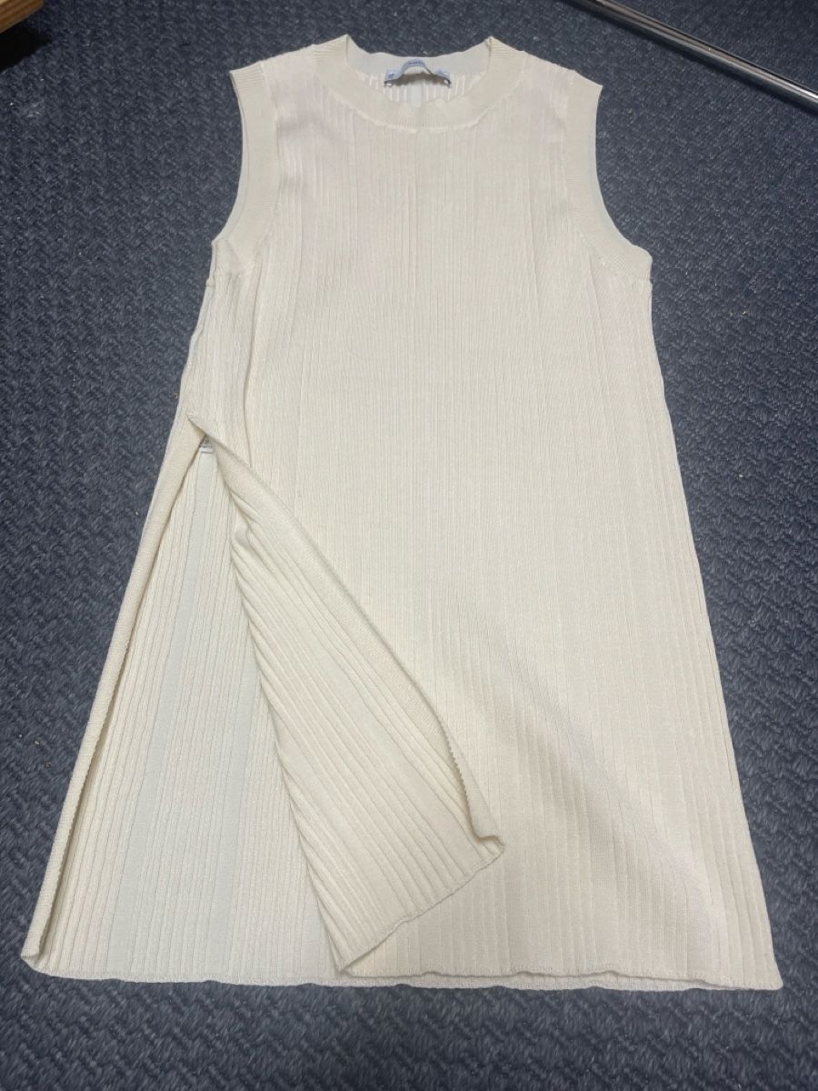Mango Top: Long stricktop Mango gr s farbe Elfenbein – Usato da Bad Zurzach venduto da Cuore34