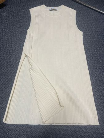 Long stricktop Mango gr s farbe Elfenbein