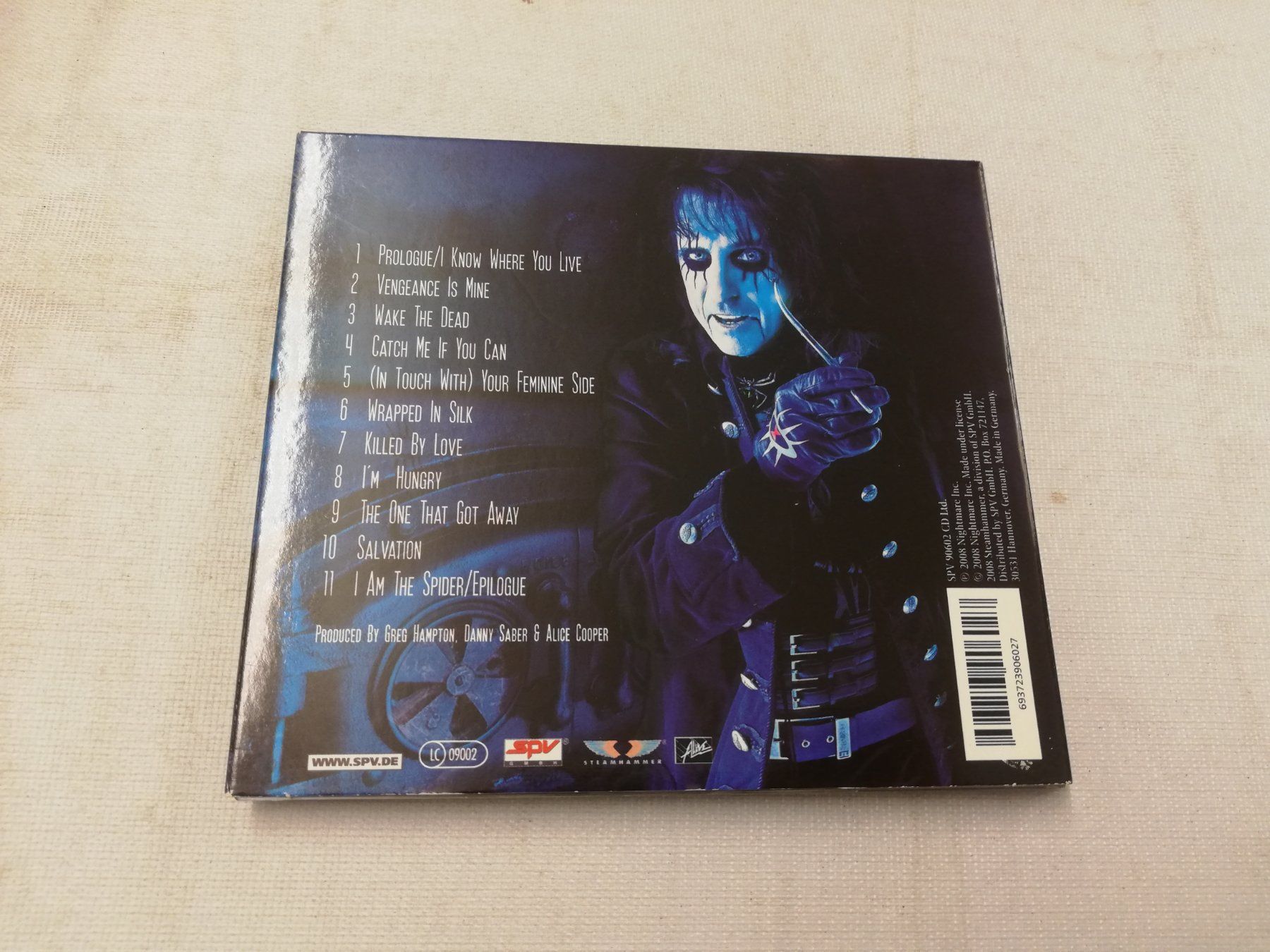 CDs: ALICE COOPER - ALONG CAME A SPIDER – Gebraucht aus Bern von Vinylsound.ch 1