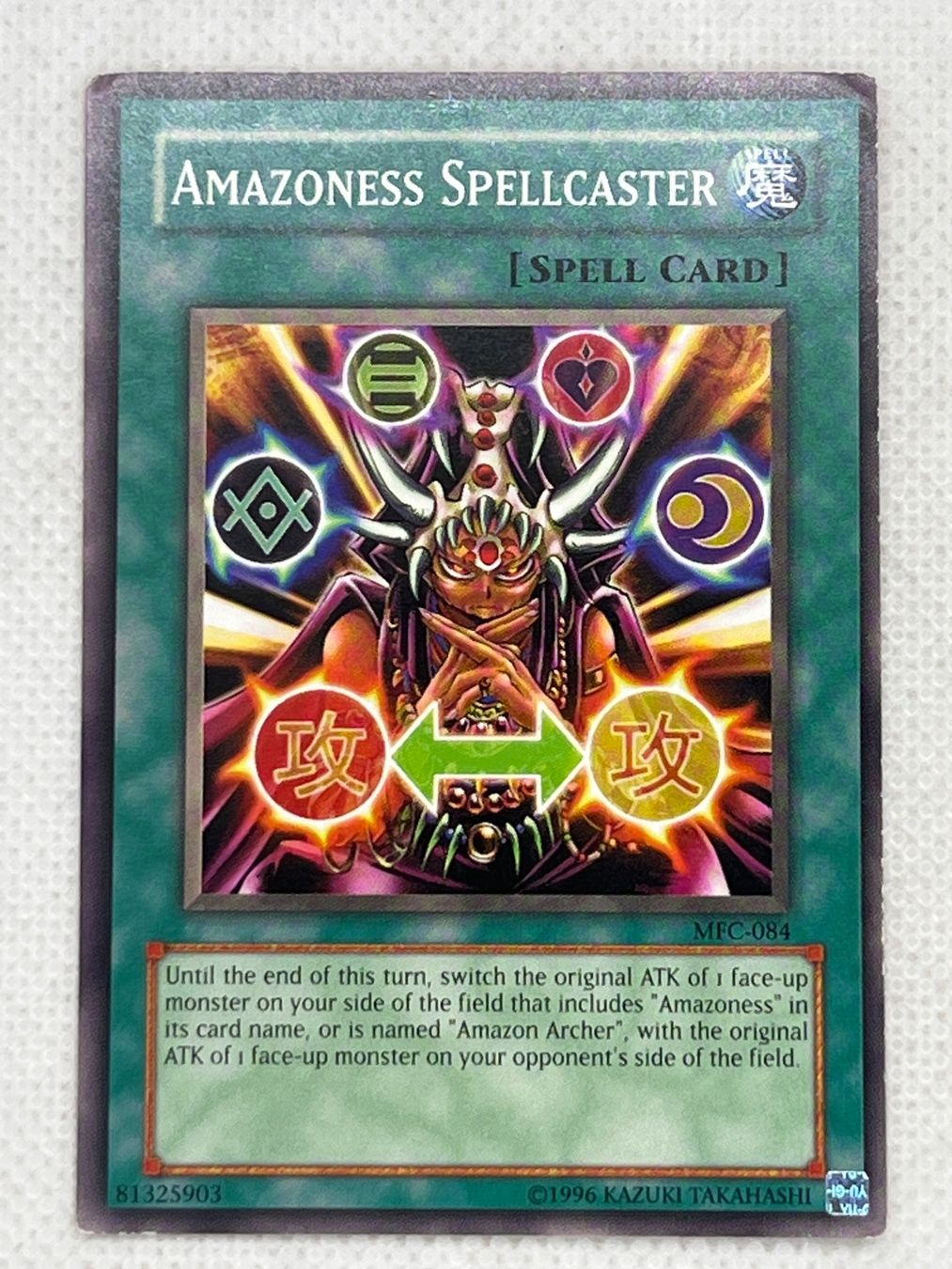 Yugioh Carte collezionabili: Seltene Yu-Gi-Oh Karte: Amazoness Spellcaster – Usato da Hinterkappelen venduto da Kim1992
