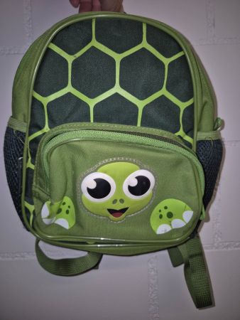 Rucksack Schildkröte Grün für Kindergarten