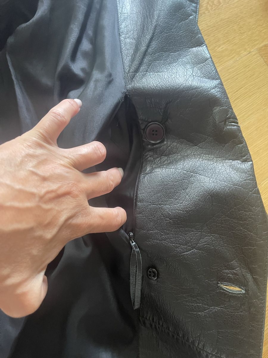 Hugo Boss Cappotti: Lederjacke Hugo Boss Ledermantel, Grösse 52 – Usato da Rüschlikon venduto da leo_mwz2 7