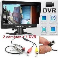 Camera surveillance 2 caméras, 1 moniteur