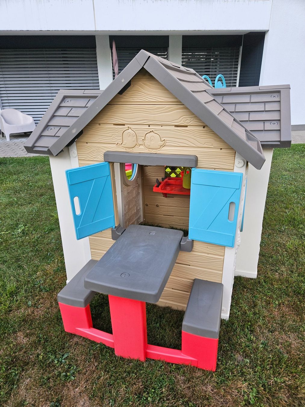 Smoby Casette per bambini: Smoby Garten Spielhaus Set – Usato da Unterägeri venduto da Sleepbear 1