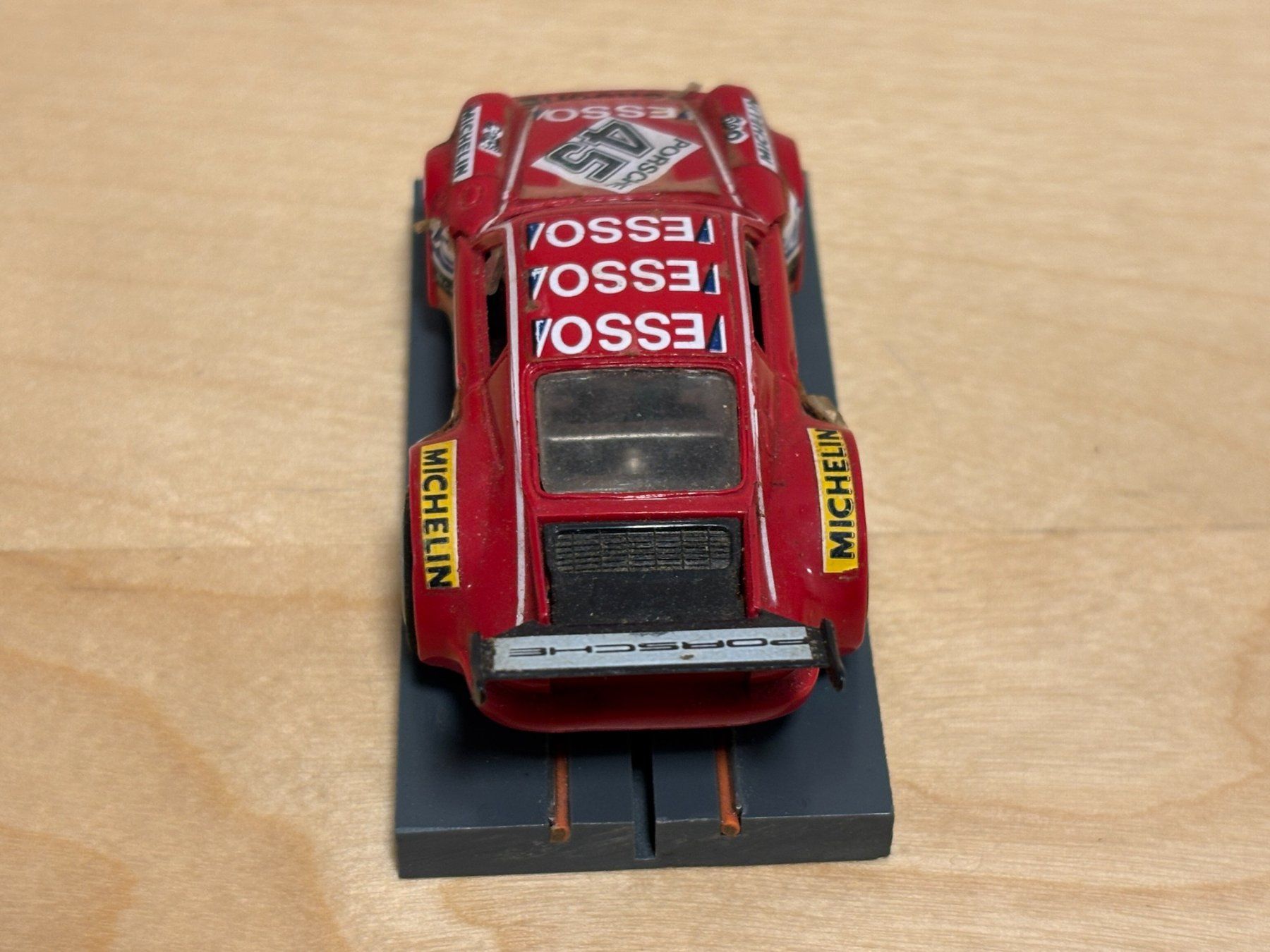 Matchbox Circuits: Matchbox Powertrack Porsche Turbo rot "Esso" – D'occasion à Bülach par h0slotch 3