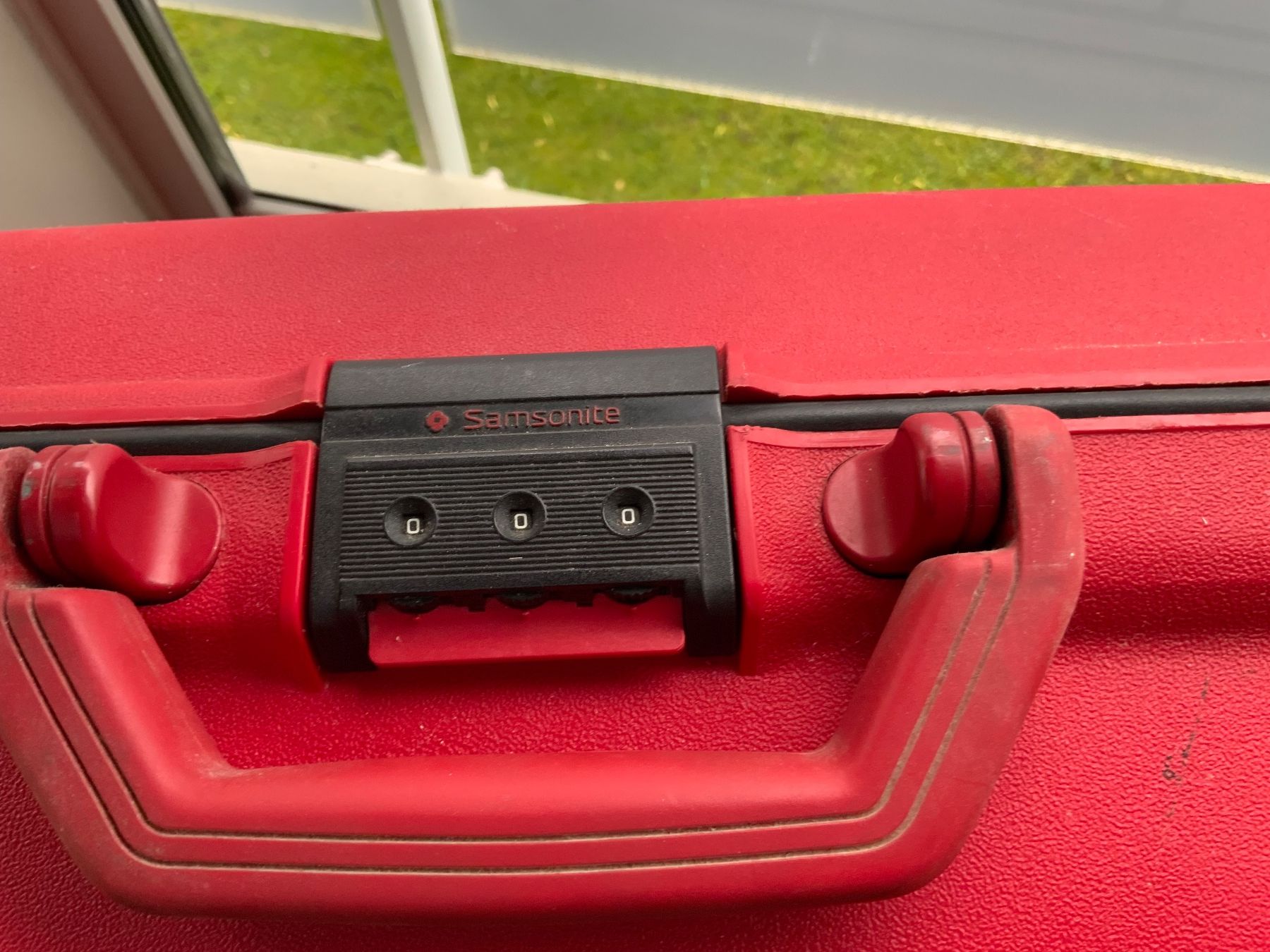 Samsonite Valigie: Vintage Samsonite Koffer, Hartschale, Rot, – Usato da Schübelbach venduto da S1CH 1