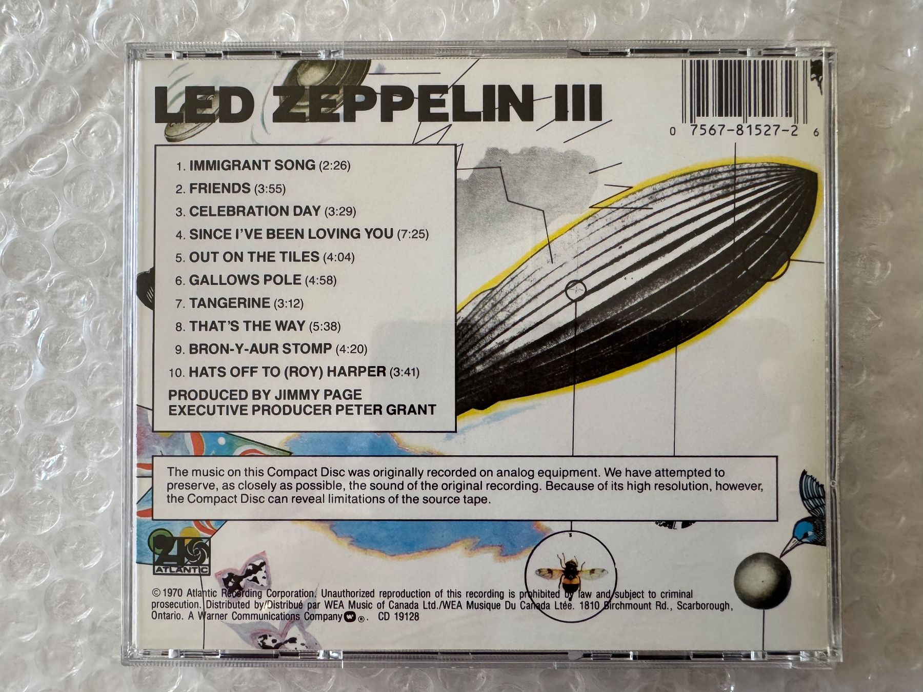 CD: Led Zeppelin - Led Zeppelin Ill – Nuovo (secondo la descrizione) da Duggingen venduto da Kisha010 2