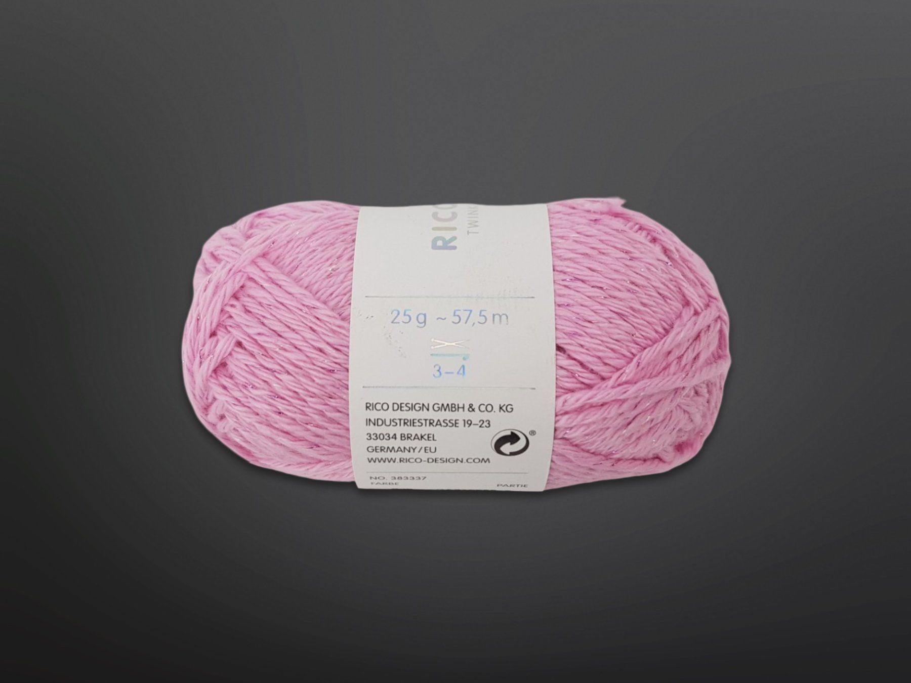 Lana: RICO DESIGN glänzendes Garn Pink 6 Stk. – Nuovo (secondo la descrizione) da Suhr venduto da Restwert_Suhr 4