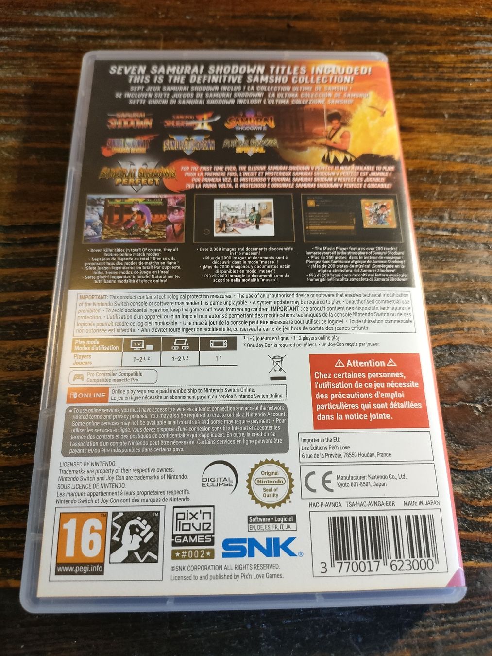 Snk Giochi: Samurai Showdown Neogeo Collection sur Switch – Usato da La Chaux-de-Fonds venduto da nwa_w9zt 1