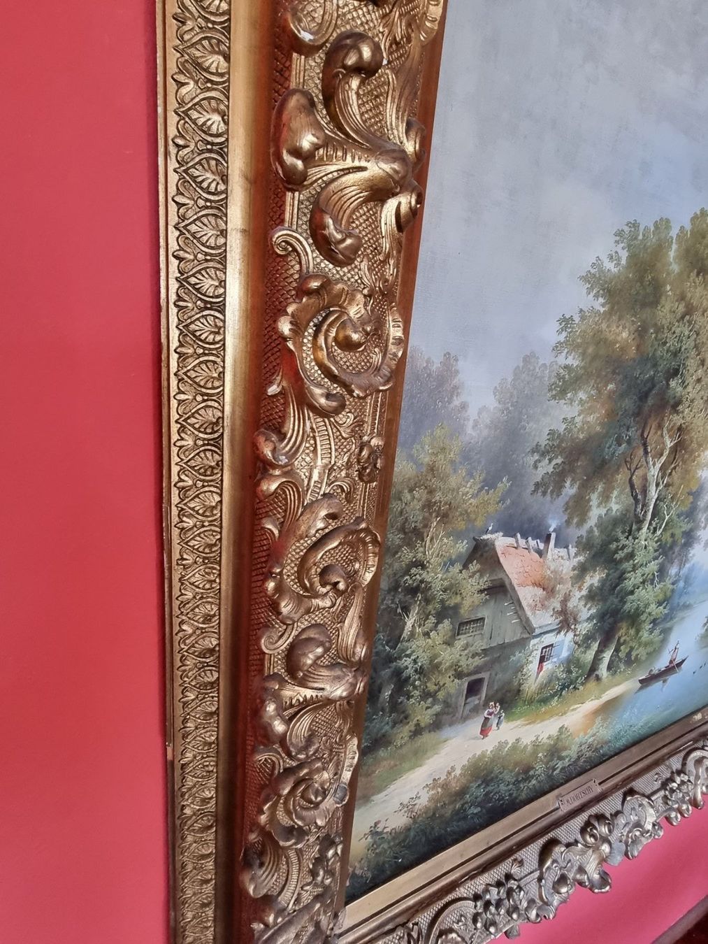Dipinti: M.DÖRTSCHY GEMÄLDE OEL/LEINWAND – Usato da Gersau venduto da grafik-kunst 2