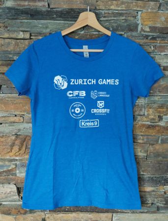 T-Shirt Zurich Games Gr. S Damen Athleten-Shirt